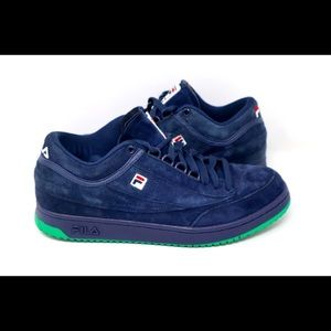 Fila - Mens Premium Suede Pro Sneaker ‘Navy / Green’